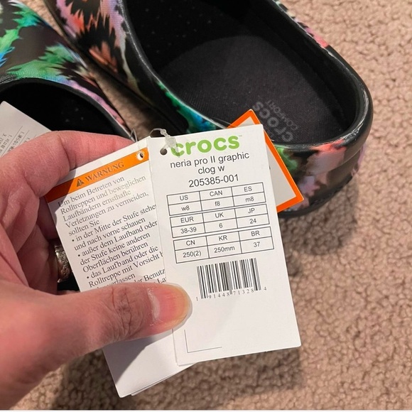 CROCS Multi-colored tie-dye clogs - Picture 4 of 7